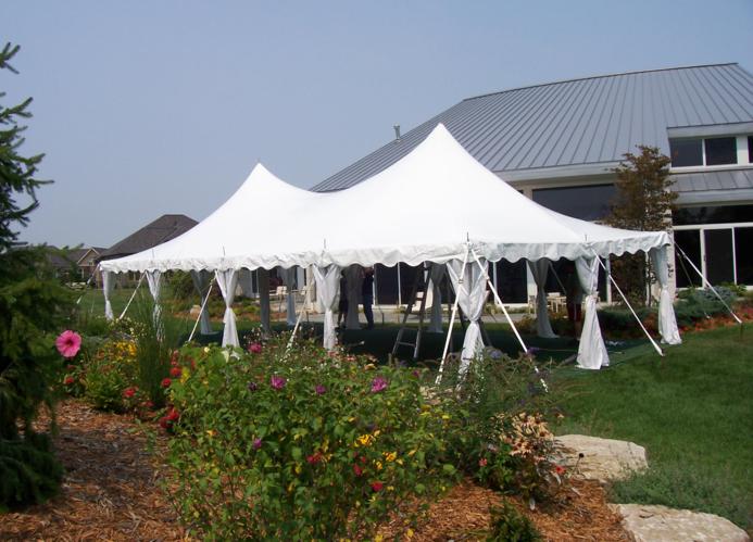 Backyard tents for parties