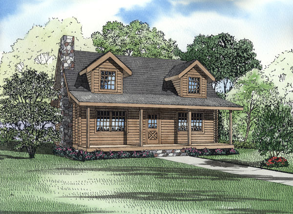 Log cabin house plans