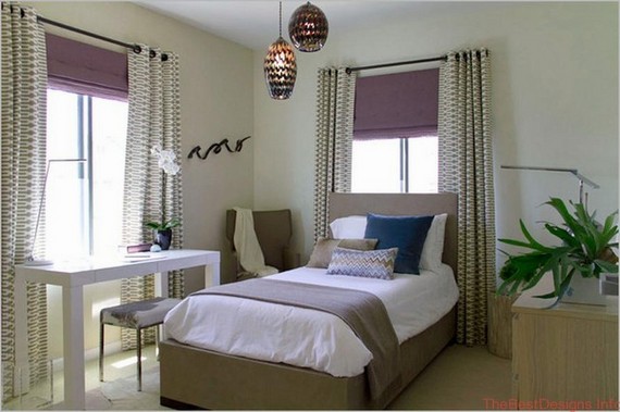 Window treatment ideas Modern bedroom