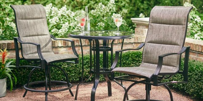 Bar Height Patio Set, Balcony Height Patio Table And Chairs