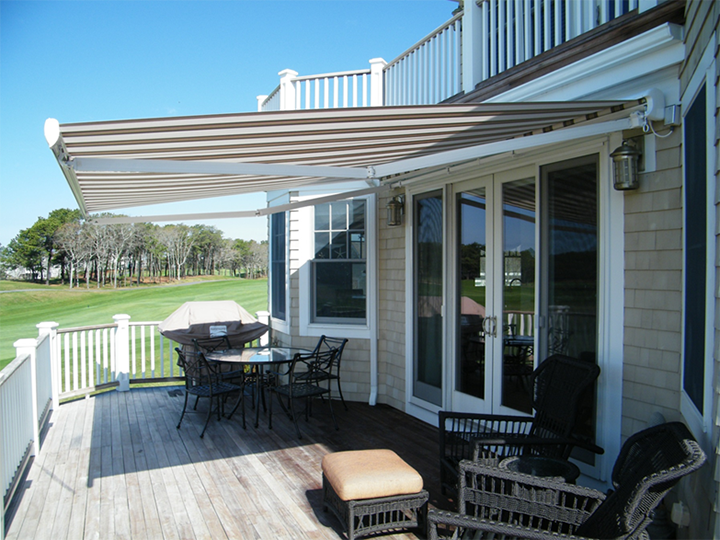 Use Retractable Awnings To Make, Outdoor Deck Awnings