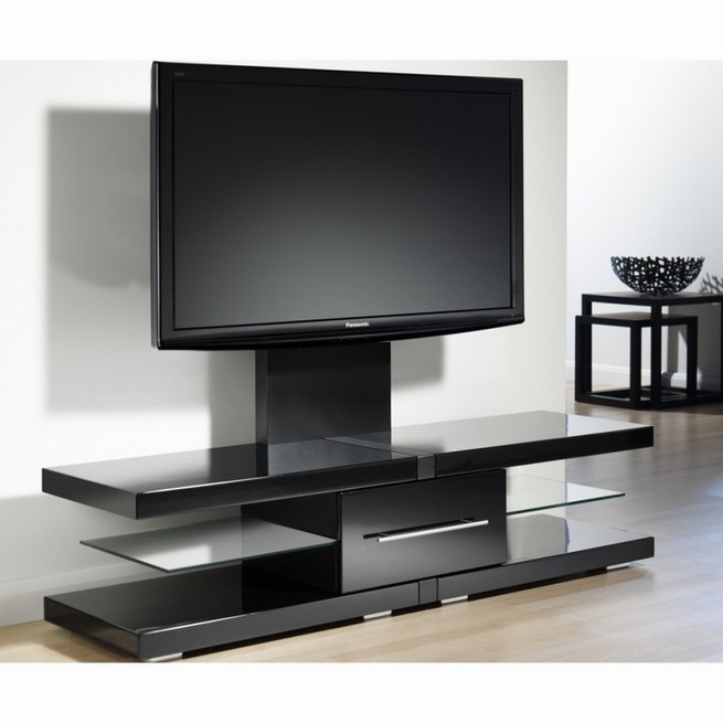 Large TV stand for flat screen TVs