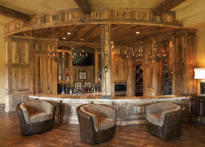 Furniture for the home bar