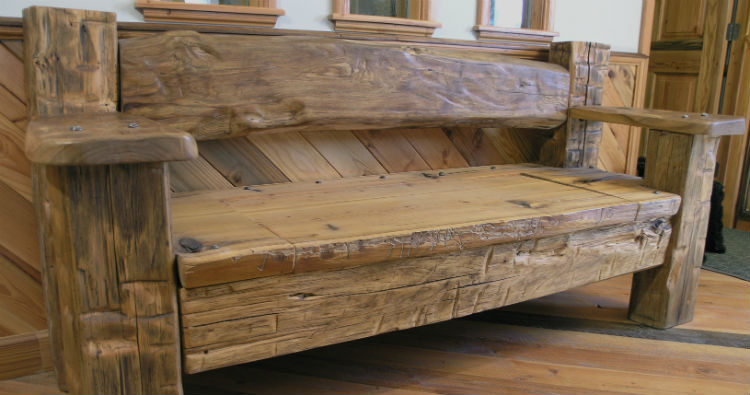 Reclaimed wood furniture